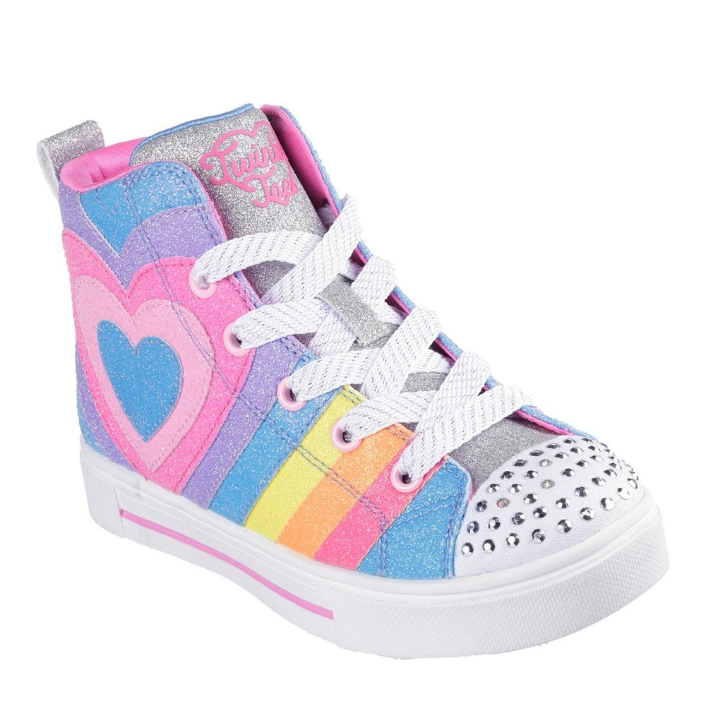 Skechers 314815L MLT s lights twinkle sparks heart pop